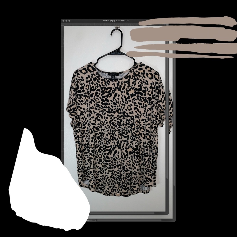 New Look Leopard Print Tee